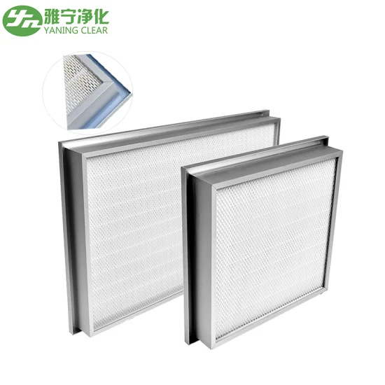 Yaning H13 H14 Portable Air Purifier HEPA Filter for Laminar Air Flow Hood Cabinet